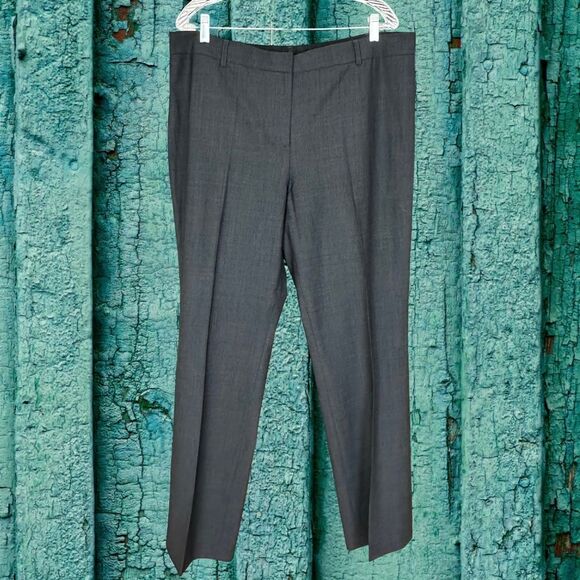 Jones NY Platinum Collection Easy Care Dress - Suit Pants Gray Size 16 - Picture 9 of 11